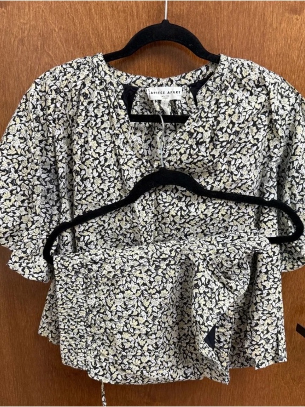 Apiece Apart Floral two-piece set